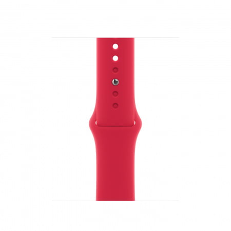 Apple Watch S8 Cellular 41mm (PRODUCT)RED Aluminium Case (PRODUCT)RED Sport Band - Regular, mnj23wb/a - imagine 3