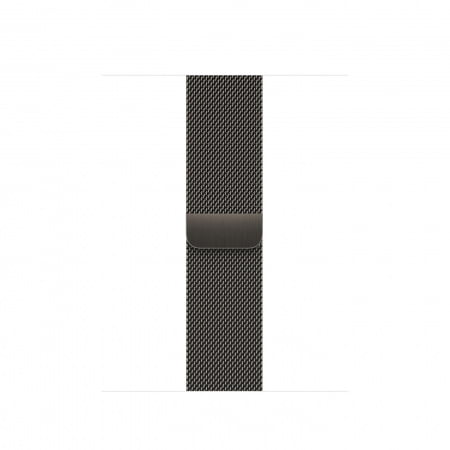 Apple Watch S8 Cellular 41mm Graphite Stainless Steel Case, Graphite Milanese Loop, mnjm3wb/a - imagine 3