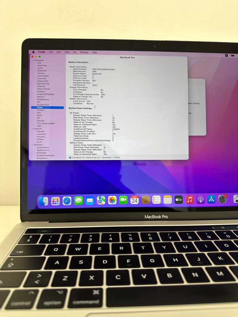 MacBook Pro 13" Retina (2017),Intel i5-3,1Ghz, 8 GB RAM, 256 SSD, Silver, Garantie 1 an - imagine 7