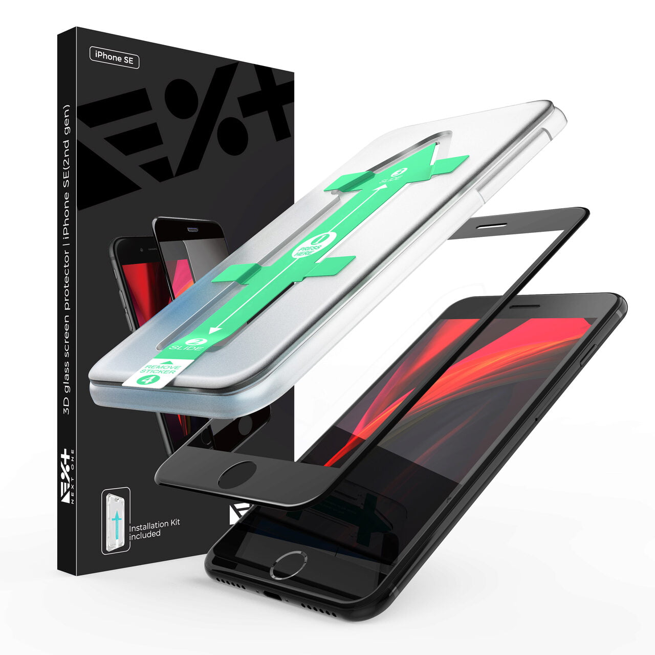 NEXT ONE 3D GLASS FOR IPHONE SE2/SE3