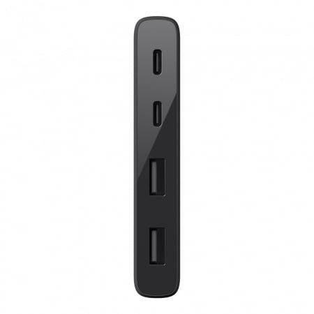 Belkin Hub 2-Port USB-C 2-Ports USB-A 5Gbps Data Transfer - Black , F4U090btBLK - imagine 2