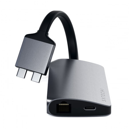 Satechi Type-C Dual Multimedia Adapter - Space Grey, ST-TCDMMAM - imagine 3