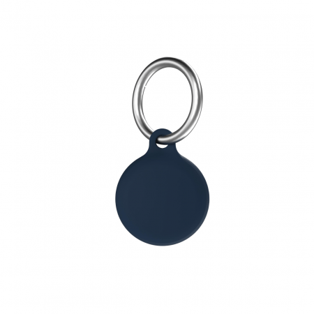 Next One Silicone Key Clip for AirTag - Marine Blue, ATG-SIL-BLU - imagine 2