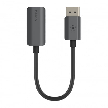 Belkin Active DisplayPort to HDMI Adapter 4K HDR - Black, AVC011btSGY-BL