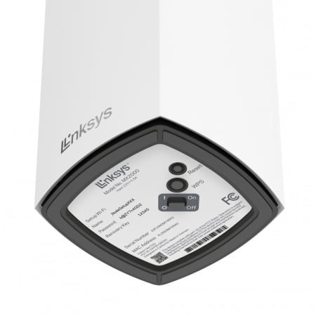 Linksys MX2000 Velop AX3000 1-Pack - White, MX2001-KE - imagine 3