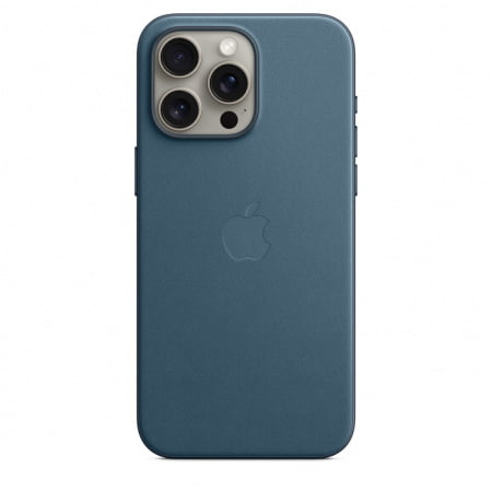 Apple iPhone 15 Pro Max FineWoven Case w MagSafe - Pacific Blue, mt4y3zm/a