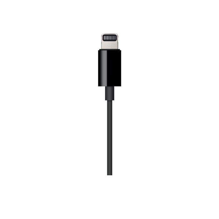 Apple Lightning to 3.5mm Audio Cable (1.2m) - Black, mr2c2zm/a - imagine 4