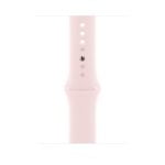 Apple Watch 45mm Band: Light Pink Sport Band - M/L, mt3v3zm/a
