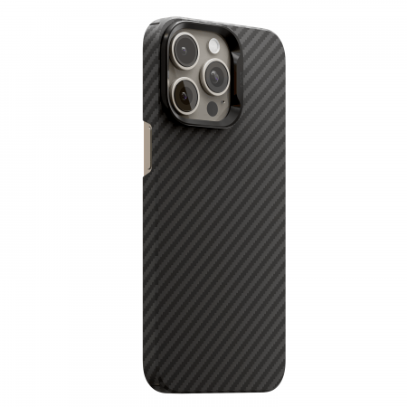 Next One Airshield Aramid fiber case for iPhone 15 Pro - Black, IPH-15PRO-MAGSF-AIRSHIELD